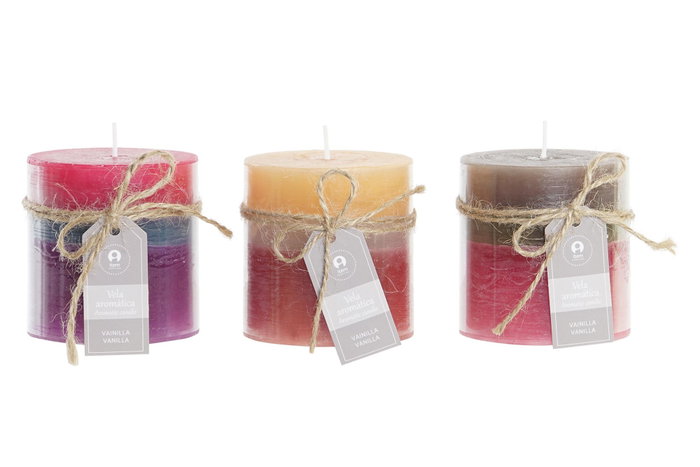 DKD Home Decor Vela de Cera de Parafina Rustik AW Surtida DKD Home Decor Vela de Cera de Parafina Rustik AW Surtida