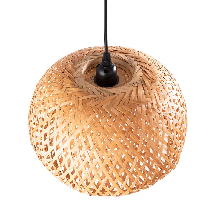 Lámpara Colgante Antony SKD-P-2046 Ratán Iluminación Cálida y Fresca Lámpara Colgante Antony SKD-P-2046 Ratán Iluminación Cálida y Fresca