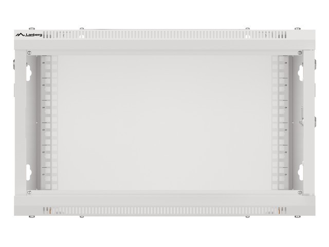 Lanberg Armario Rack de Pared 19'' 6U 600x600 mm Gris