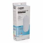 Edm Aplique LED Oval con Sensor Crepuscular y de Movimiento Blanco