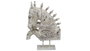 DKD Home Decor Figura de Caballo en Madera Reciclada 57x15x78 cm