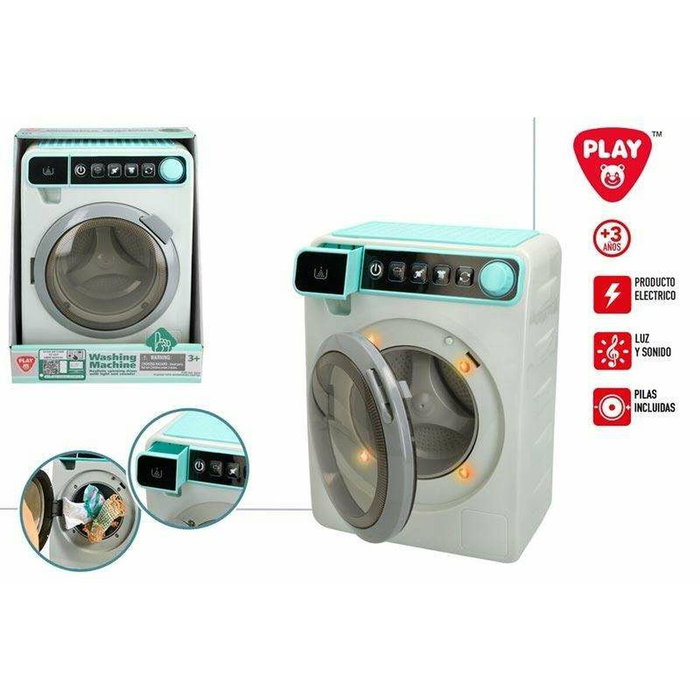 Lavadora de juguete PlayGo 17,5 x 24 x 12 cm 24 x 18 x 12 cm Lavadora Eléctrico Lavadora de juguete PlayGo 17,5 x 24 x 12 cm 24 x 18 x 12 cm Lavadora Eléctrico