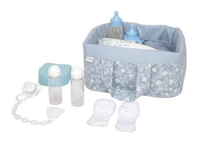 Muñecas Arias Canastilla Elegance con Accesorios para Niños de 3 Años