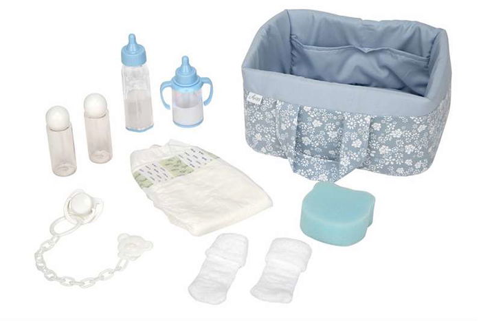 Muñecas Arias Canastilla Elegance con Accesorios para Niños de 3 Años
