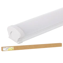 BX3 LIGHT Equipo Estanco LED 36W 4740Lm 130Lm/W IP65 30000H [BX3-FSB-36-CW] para Garajes, Almacenes, Talleres