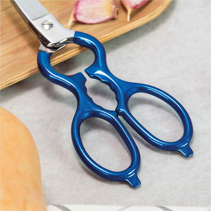 3 Claveles Tijeras de cocina acero inoxidable 8 pulgadas Multiuso
