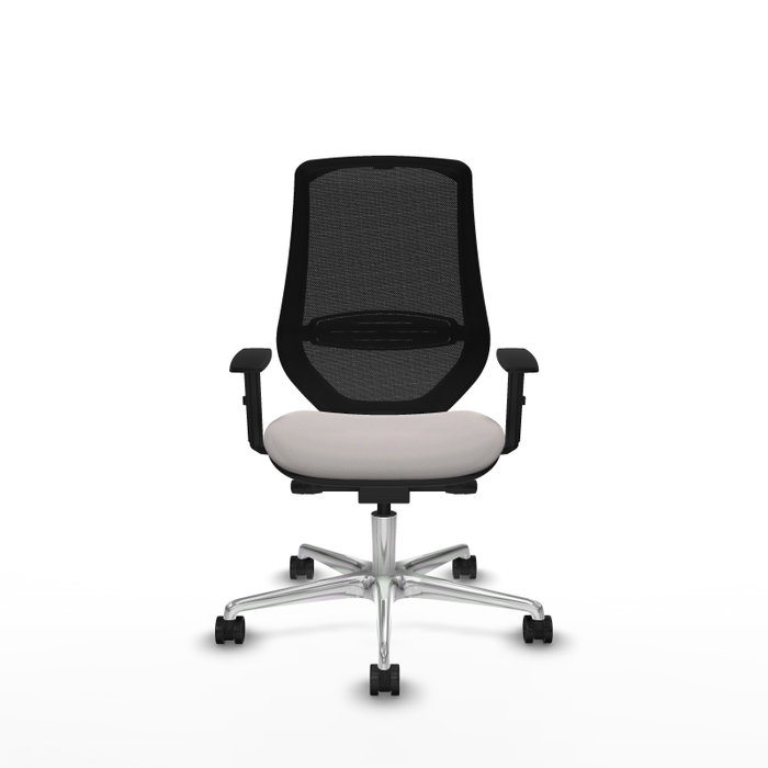 PIQUERAS Y CRESPO Silla de oficina Mardos Blanco y Negro PIQUERAS Y CRESPO Silla de oficina Mardos Blanco y Negro