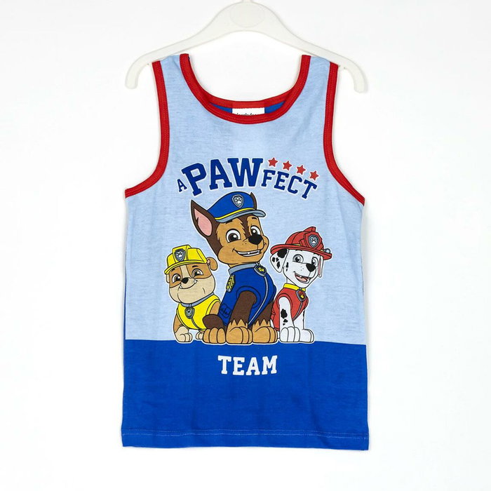 Cerdá Pijama de Tirantes Single Jersey Paw Patrol Azul Talla 6 Años