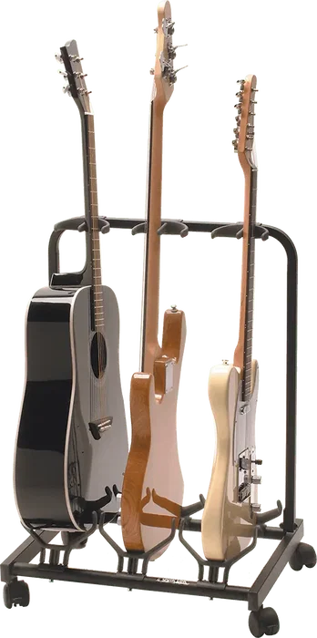 QUIKLOK Soporte Guitarra Universal para 3 Guitarras - Negro QUIKLOK Soporte Guitarra Universal para 3 Guitarras - Negro