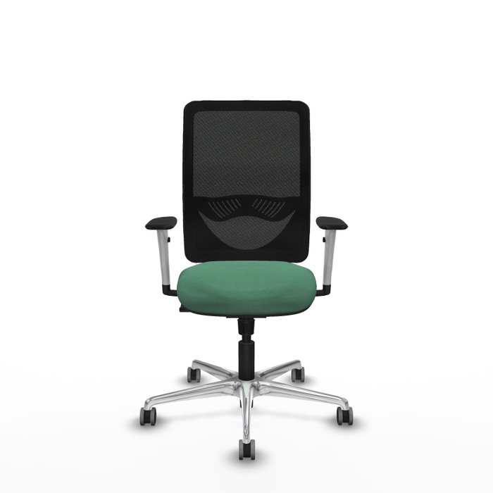 PIQUERAS Y CRESPO Silla de oficina Zulema con mecanismo Sincro, Verde esmeralda y Negro PIQUERAS Y CRESPO Silla de oficina Zulema con mecanismo Sincro, Verde esmeralda y Negro