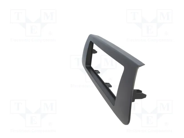 ACV Bastidor de montaje de radio para Renault Scénic (JZ) 1 DIN gris oscuro