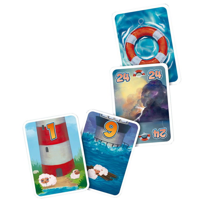 Asmodee | Juego de Mesa ¡Marea Alta! | Estrategia y Gestión de la Marea | PEGI 10 | 3 a 5 Jugadores | Partidas de 30 Minutos | Idioma Español