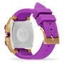 Ice Reloj 023289 con correa morada y caja dorada