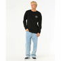 Sudadera sin Capucha Hombre Rip Curl Stapler Crew Negro L
