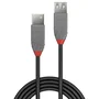 Lindy Cable de extensión USB 2.0 Tipo A de 0,2 m Anthra Line