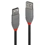 Lindy Cable de extensión USB 2.0 Tipo A de 0,2 m Anthra Line