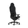 Fractal Design FD-CH-HRE1A-01 Silla Gaming PC con Asiento Acolchado, Respaldo de Malla Ajustable y Reposabrazos 4D - Negro