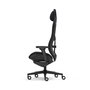 Fractal Design FD-CH-HRE1A-01 Silla Gaming PC con Asiento Acolchado, Respaldo de Malla Ajustable y Reposabrazos 4D - Negro