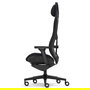 Fractal Design Silla Gaming FD-CH-RE1A-01 Alcantara Dark, Asiento y Respaldo Acolchado Malla, Ajuste 4D, Reposacabezas, Inclinación 130°, Negro, hasta 125kg