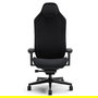 Fractal Design Silla Gaming FD-CH-RE1A-01 Alcantara Dark, Asiento y Respaldo Acolchado Malla, Ajuste 4D, Reposacabezas, Inclinación 130°, Negro, hasta 125kg