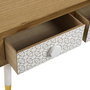 Mesa de TV Dune Versa 3 cajones, 50x43x107 cm, madera MDF y pino