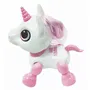 Lexibook Robot Unicornio Mini con Efectos de Luz y Sonido, Repetición de Voz, Control por Clic Manual, Juguete para Niños
