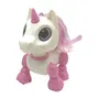 Lexibook Robot Unicornio Mini con Efectos de Luz y Sonido, Repetición de Voz, Control por Clic Manual, Juguete para Niños