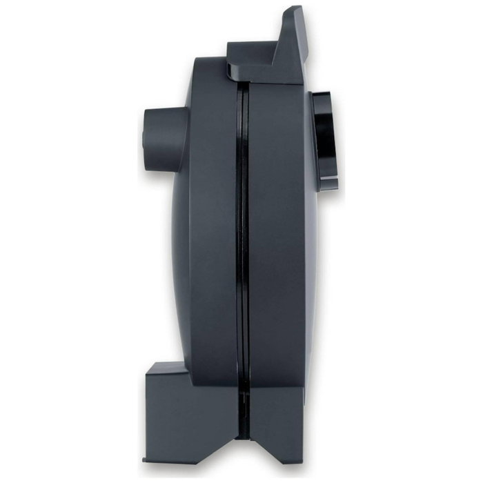 Severin WA 2116 Gofrera individual forma de corazón negra