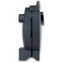 Severin WA 2116 Gofrera individual forma de corazón negra