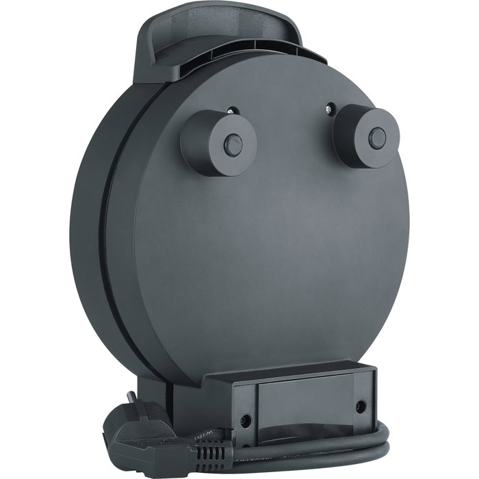Severin WA 2116 Gofrera Forma de Corazón Negra