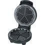 Severin WA 2116 Gofrera Forma de Corazón Negra