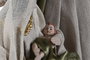 DKD Home Decor Nacimiento Poliéster Beige y Verde