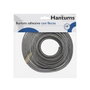 Hantums Rollo burlete adhesivo con flecos 6M Gris