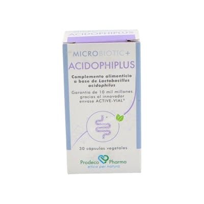 Prodeco Acidophiplus 30 Cápsulas Prodeco Acidophiplus 30 Cápsulas