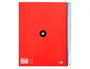 Antartik Cuaderno Espiral A4 Micro Tapa Forrada 120 Hojas 90gr Horizontal Rojo