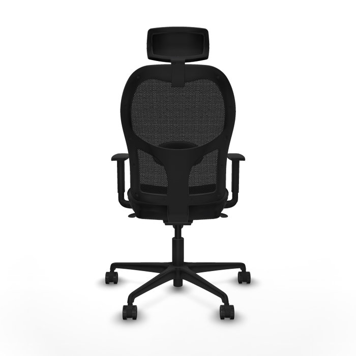 PIQUERAS Y CRESPO Silla de oficina Jorquera con mecanismo Sincro, Negro PIQUERAS Y CRESPO Silla de oficina Jorquera con mecanismo Sincro, Negro