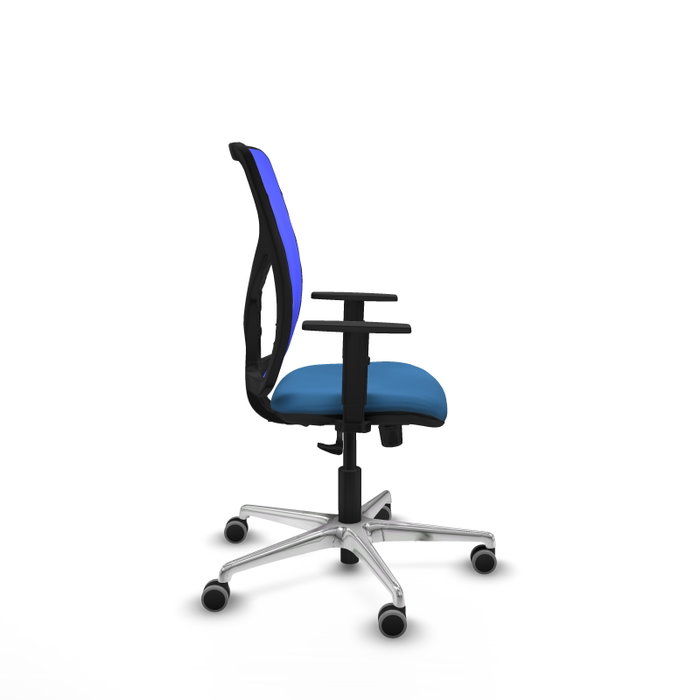 PIQUERAS Y CRESPO Silla de oficina Motilla Azul con mecanismo Sincro PIQUERAS Y CRESPO Silla de oficina Motilla Azul con mecanismo Sincro