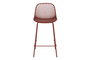 DKD Home Decor Taburete PP Metal Terracota