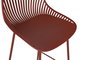 DKD Home Decor Taburete PP Metal Terracota