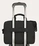 Tucano Global - Maletín para Portátil 13"/14" Negro de Tela con Tirante Hombro, Compartimento Tablet y Bolsillos