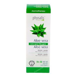 Physalis Aceite De Aloe Vera 100Ml. Bio Propiedades Hidratantes Calmantes Reparadoras