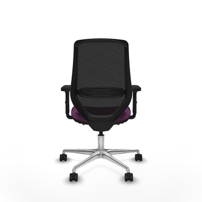 PIQUERAS Y CRESPO Silla de oficina Mardos Morado/Negro con mecanismo Sincro/Traslack PIQUERAS Y CRESPO Silla de oficina Mardos Morado/Negro con mecanismo Sincro/Traslack