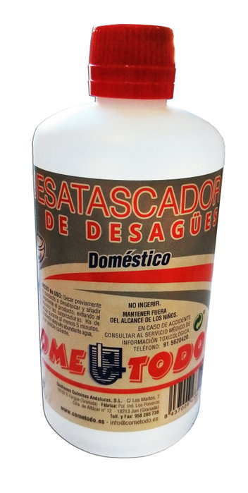 COMETODO Desatascador Doméstico 500 ml COMETODO Desatascador Doméstico 500 ml