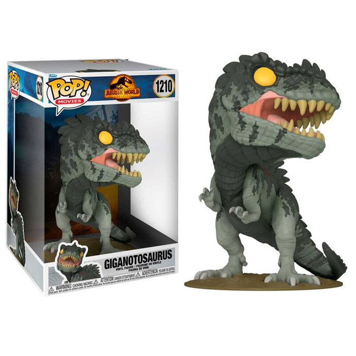 Funko Pop Jumbo Giganotosaurus Jurassic World Dominion 25cm Funko Pop Jumbo Giganotosaurus Jurassic World Dominion 25cm