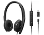 Lenovo 4XD1M45627 - Auriculares Gaming con Cable USB-C, Cancelación de Ruido ANC, Diadema Supraaural, Negro