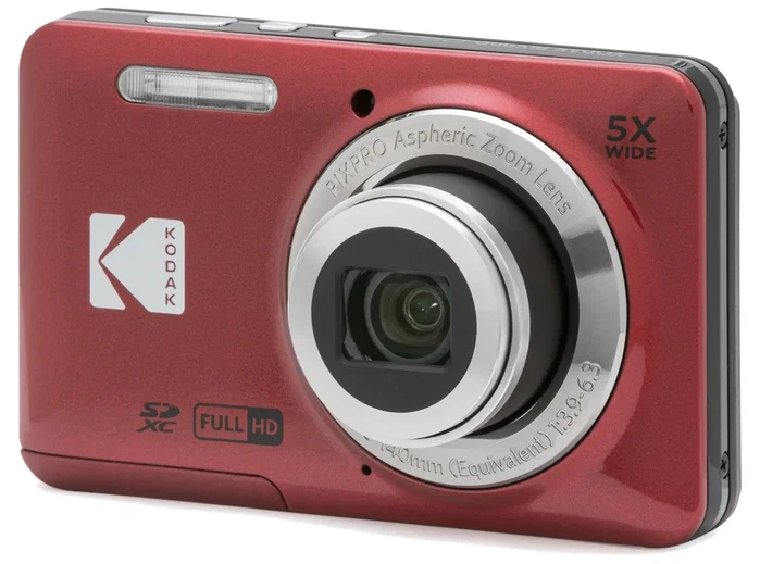 Kodak Pixpro FZ55 Roja 16MP con Zoom Óptico 5x Kodak Pixpro FZ55 Roja 16MP con Zoom Óptico 5x