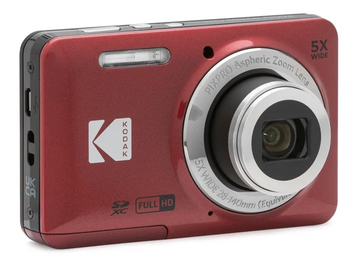 Kodak Pixpro FZ55 Roja 16MP con Zoom Óptico 5x Kodak Pixpro FZ55 Roja 16MP con Zoom Óptico 5x
