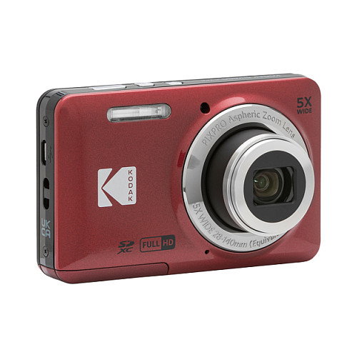 Kodak PIXPRO FZ55 Cámara Digital Compacta, 16 MP, Rojo