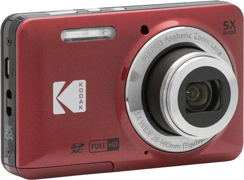 Kodak PIXPRO FZ55 Cámara Digital Compacta, 16 MP, Rojo