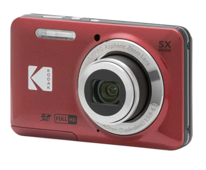 Kodak PIXPRO FZ55 Cámara Digital Compacta, 16 MP, Rojo